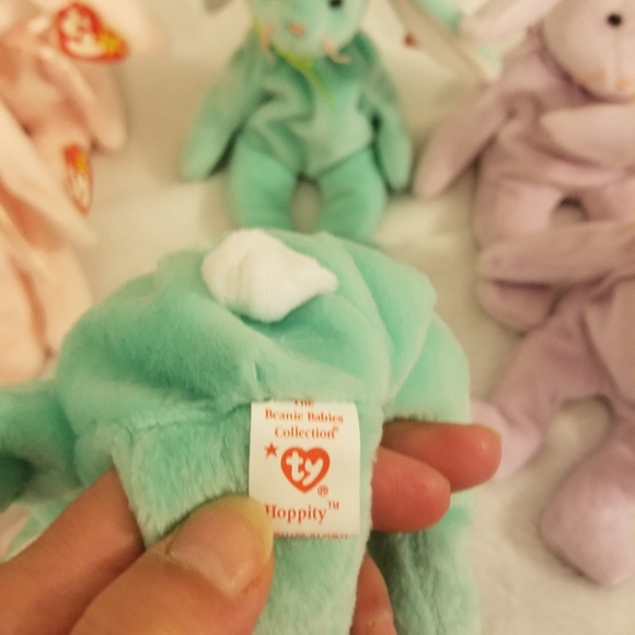 Original ty beanie Baby bunnies floppity hoppity hoppity - Picture 7 of 7